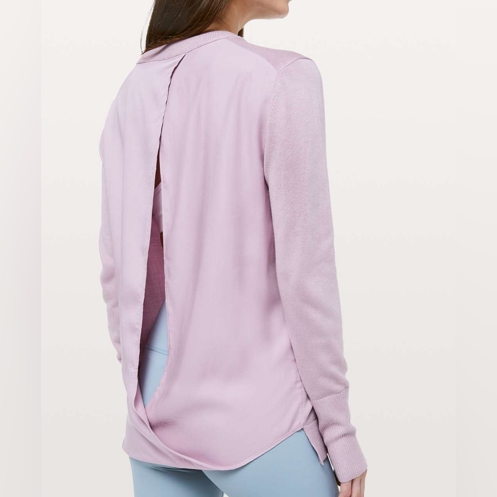 Lululemon Women’s Still At Ease Pullover Antoinette / Antoinette Size 6 Sweater - Picture 2 of 13